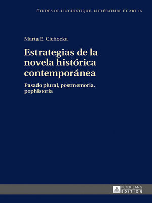 cover image of Estrategias de la novela histórica contemporánea